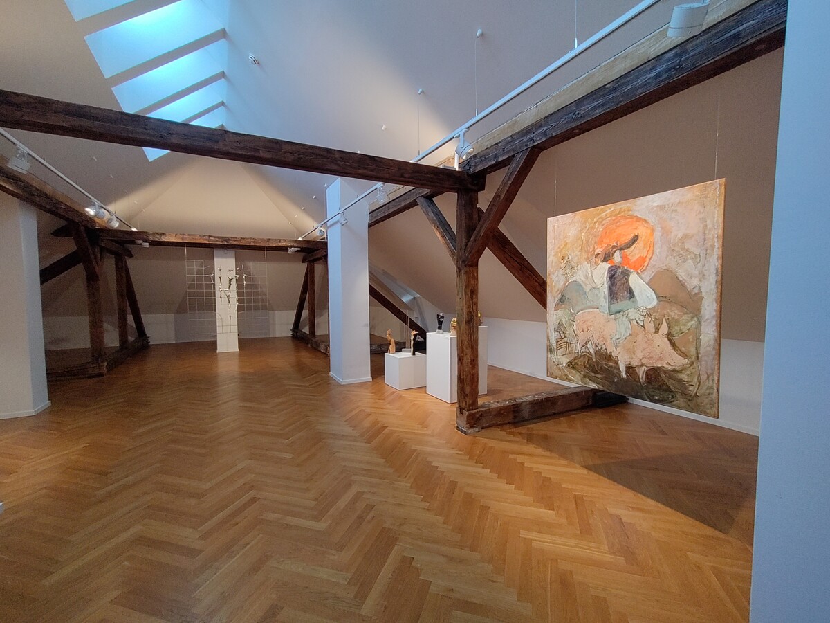 VýstavaCONT ART STRETNUTIE podkrovie