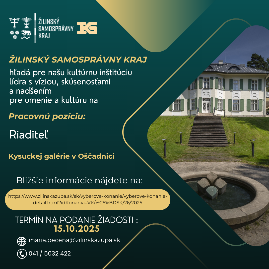 Výberové konanie riaditeľ web