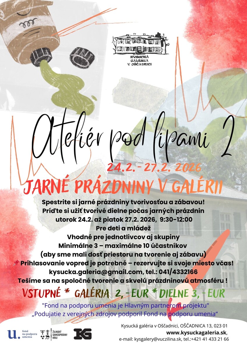 Ateliér pod lipami 2 Jarné prázdniny